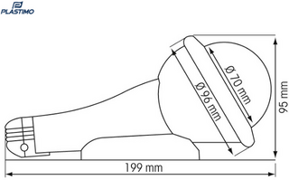 Boot Kompass Plastimo Iris 100 Boot Kompass - 1