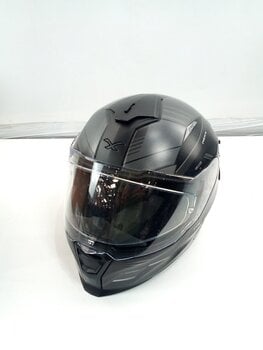 Helm Nexx SX.100R Gridline Grey/Black MT M Helm (Neuwertig) - 2