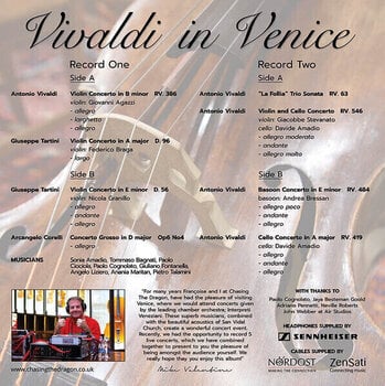 Vinyl Record Interpreti Veneziani - Vivaldi In Venice (180g) (2 LP) - 6