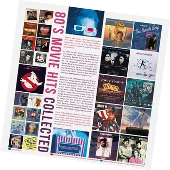 Vinylskiva Various Artists - 80's Movie Hits Collected (180g) (Limited Edition) (Blue & Gold Coloured) (2 LP) - 4