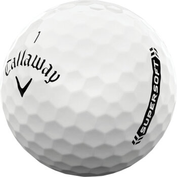 Golfball Callaway Supersoft 2023 White Slovak Flag Golfball - 2