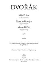 Note Bärenreiter Mše D dur op. 86 Note - 1