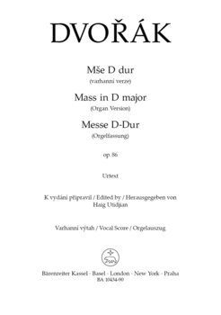 Notas Bärenreiter Mše D dur op. 86 Notas - 2