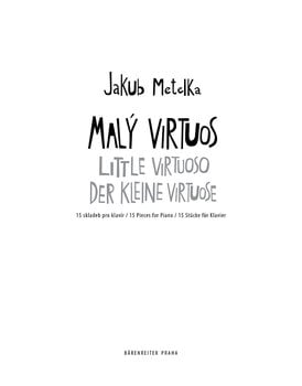 Notas Bärenreiter Malý virtuos Notas - 2