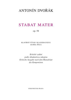 Kották Bärenreiter Stabat Mater op. 58 Kották - 2