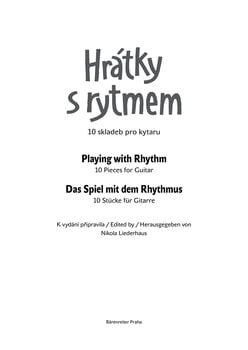 Nuty Bärenreiter Hrátky s rytmem Nuty - 2