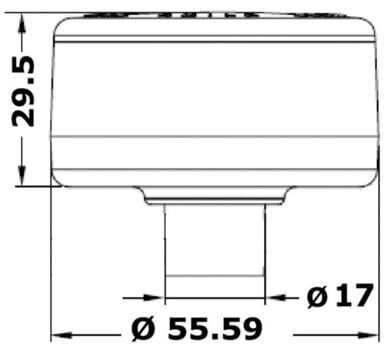 Positionsleuchte Osculati Evoled 360° Plastic White Positionsleuchte - 3