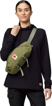 Cartera, bandolera Fjällräven Ulvö Hip Pack Large Verde Cangurera - 6