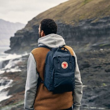 Lifestyle ruksak / Torba Fjällräven Kånken Laptop 15" Navy 18 L Ruksak - 12