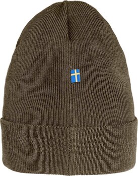 Lyžiarska čiapka Fjällräven Classic Knit Hat Dark Olive Lyžiarska čiapka - 3