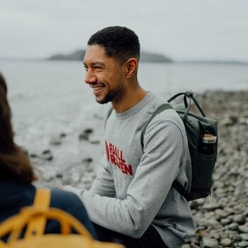 Outdoor Hoodie Fjällräven Logo Sweater M Black S Outdoor Hoodie - 10