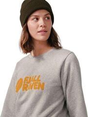 Outdoorová mikina Fjällräven Logo Sweater W Dark Navy/Chestnut - 3