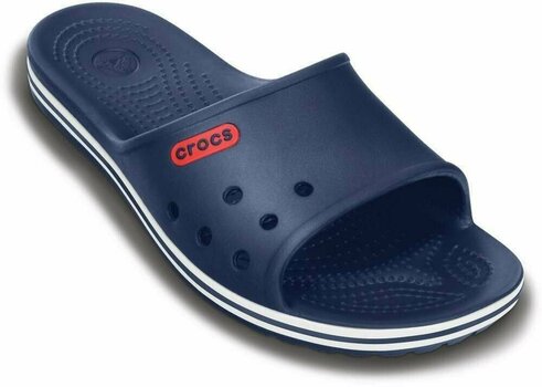 Унисекс обувки Crocs Crocband LowPro Slide Navy 37-38 - 2