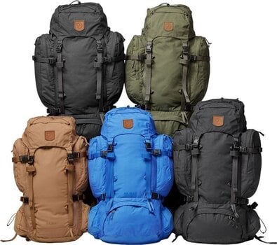 Outdoor Backpack Fjällräven Kajka 75 Coal Black S/M Outdoor Backpack - 12