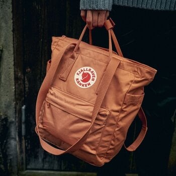 Лайфстайл раница / Чанта Fjällräven Kånken Totepack Black 14 L Раница - 12