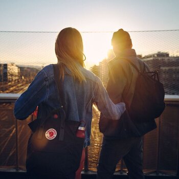 Lifestyle Rucksäck / Tasche Fjällräven Kånken Totepack Black 14 L Rucksack - 13