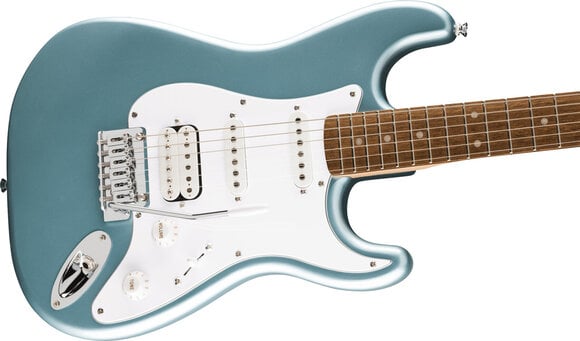 Elektrische gitaar Fender Squier Affinity Series Stratocaster Junior HSS LRL Ice Blue Metallic - 4