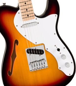 Electric guitar Fender Squier Affinity Series Telecaster Thinline MN 3-Color Sunburst Electric guitar - 3