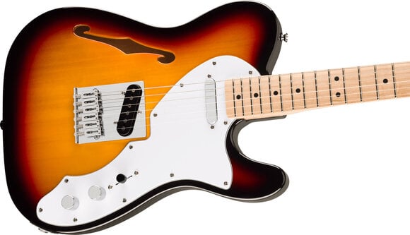 Elektrisk guitar Fender Squier Affinity Series Telecaster Thinline MN 3-Color Sunburst Elektrisk guitar - 4