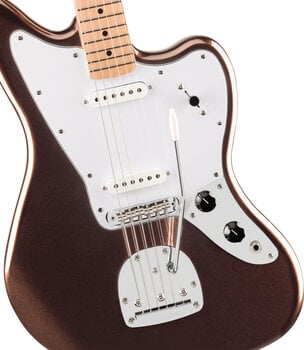 Electric guitar Fender Squier Affinity Series Jaguar MN Mystic Metallic Brown Electric guitar - 3