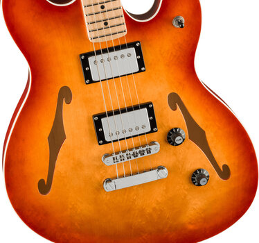 Halvakustisk gitarr Fender Squier Affinity Series Starcaster Deluxe MN Sienna Sunburst Halvakustisk gitarr - 3