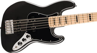 5-string Bassguitar Fender Squier Affinity Series Active Jazz Bass V MN Black Metallic 5-string Bassguitar - 3