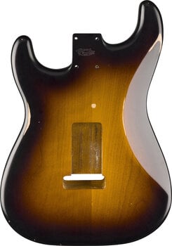 Guitar Body Fender Road Worn 50's Stratocaster SSS Alder 2-Tone Sunburst Guitar Body - 2