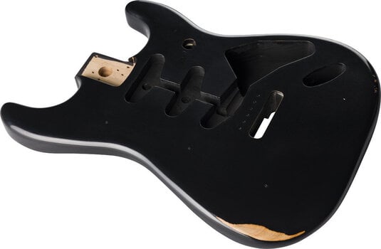 Gitar­ren­kor­puss Fender Road Worn 50's Stratocaster SSS Alder Black Gitar­ren­kor­puss - 3