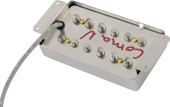 Humbucker Pickup Fender Custom Michael Landau CuNiFe Wide Range Neck Chrome Humbucker Pickup - 2