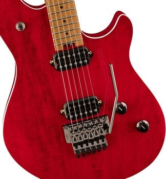 Electric guitar EVH Wolfgang WG Standard QM MN Wine Red Electric guitar - 3