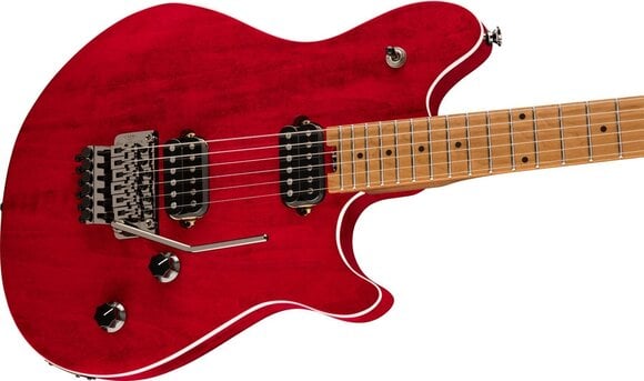 Electric guitar EVH Wolfgang WG Standard QM MN Wine Red Electric guitar - 4