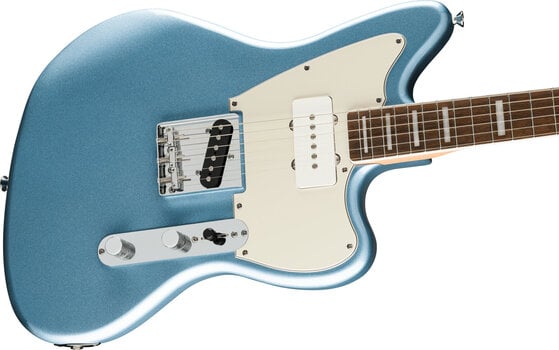 Electric guitar Fender Squier Paranormal Offset Telecaster SJ LRL Ice Blue Metallic Electric guitar - 4