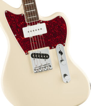 Electric guitar Fender Squier Paranormal Offset Telecaster SJ LRL Olympic White Electric guitar - 3