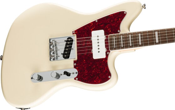 Electric guitar Fender Squier Paranormal Offset Telecaster SJ LRL Olympic White Electric guitar - 4