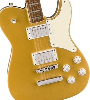 Electric guitar Fender Squier Paranormal Troublemaker Telecaster Deluxe LRL Aztec Gold Electric guitar - 3