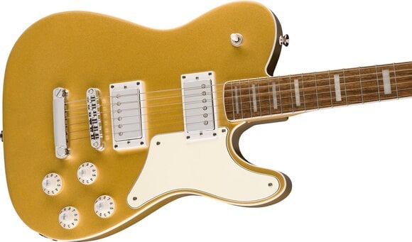 Electric guitar Fender Squier Paranormal Troublemaker Telecaster Deluxe LRL Aztec Gold Electric guitar - 4