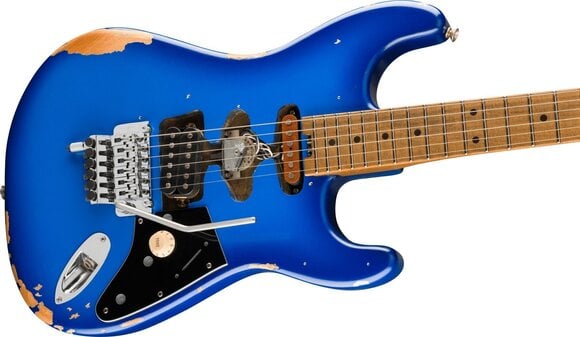 Elektromos gitár EVH Frankenstein Relic Series MN Blueburst Elektromos gitár - 4