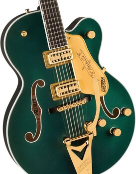 Semi-Acoustic Guitar Gretsch Nashville Hollow Body ST EB Cadillac Green Semi-Acoustic Guitar - 3