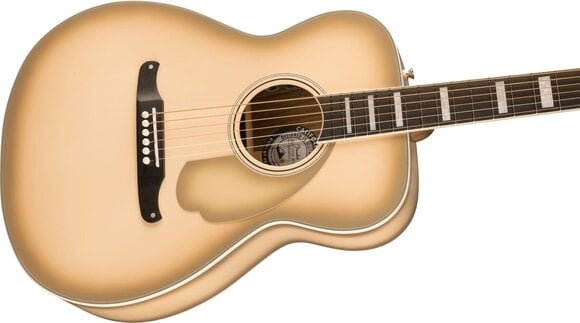 electro-acoustic guitar Fender California Vintage Malibu Antigua electro-acoustic guitar - 4