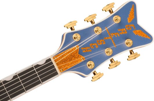 Guitare semi-acoustique Gretsch Falcon Hollow Body ST EB Cerulean Smoke Guitare semi-acoustique - 5