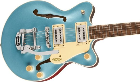 Halbresonanz-Gitarre Gretsch G2655T Streamliner CB Jr. DC LRL Arctic Blue Halbresonanz-Gitarre - 4