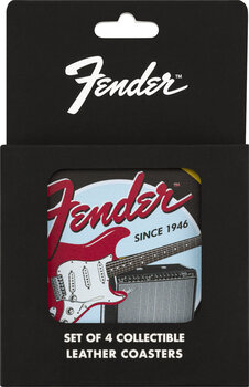 Drugi glasbeni dodatki Fender 1946 Guitars & Amps Coaster Set - 3