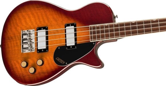 4-strenget basguitar Gretsch Streamliner Jet Club Bass SC LRL Havana Burst 4-strenget basguitar - 4