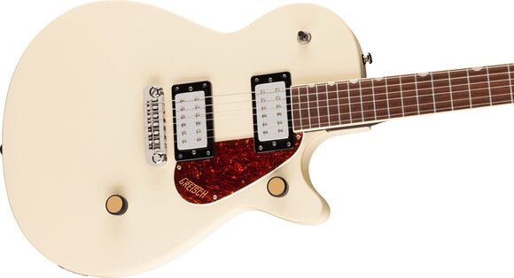 Elektrisk guitar Gretsch Streamliner Jet Club SC LRL Vintage White Elektrisk guitar - 4