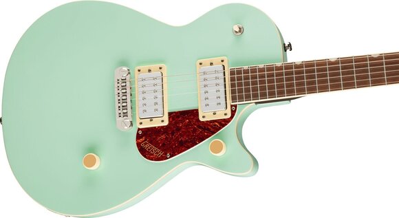 Elektriska gitarrer Gretsch Streamliner Jet Club SC LRL Mint Metallic Elektriska gitarrer - 4