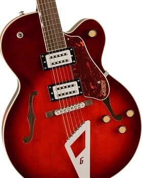 Semi-Acoustic Guitar Gretsch G2420 Streamliner Hollow Body LRL Claret Burst Semi-Acoustic Guitar - 3