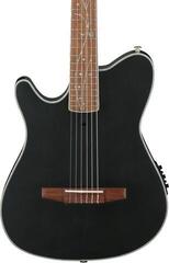 Special Acoustic-electric Guitar Ibanez TOD10NL-TKF Transparent Black Special Acoustic-electric Guitar - 3