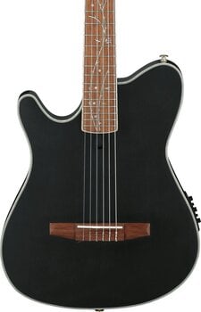 Speciel akustisk-elektrisk guitar Ibanez TOD10NL-TKF Transparent Black Speciel akustisk-elektrisk guitar - 4