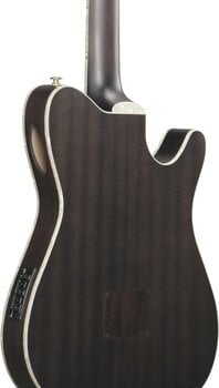 Guitare acoustique-électrique Ibanez TOD10NL-TKF Transparent Black Guitare acoustique-électrique - 7