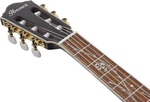 Speciell akustisk-elektrisk gitarr Ibanez TOD10NL-TKF Transparent Black Speciell akustisk-elektrisk gitarr - 8